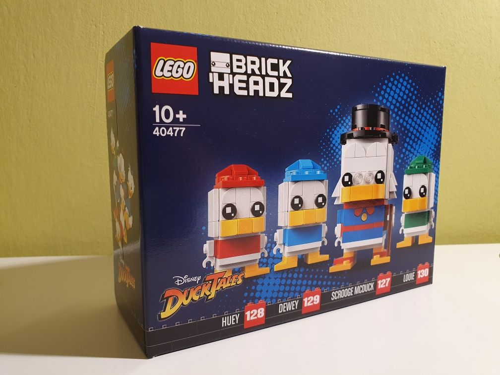 LEGO 40477 BrickHeadz Sknerus McKwacz Hyzio Dyzio i Zyzio