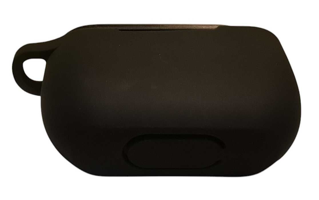 Etui AirPods pro 1 AirPods pro 2 wersja black silikon + karabińczyk