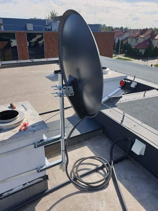 Ustawianie Regulacja sygnału Sat dvbt Antena Satelita montaż