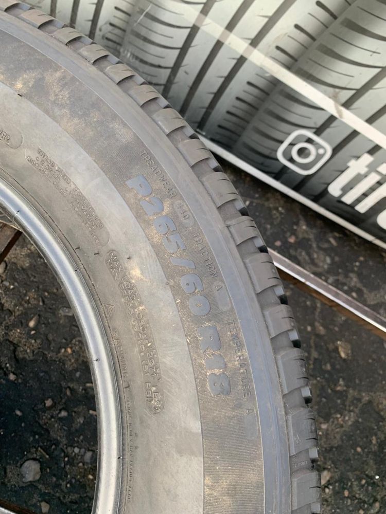 Шини 265/60 R18 Michelin літо 2022 рік,6,5 мм