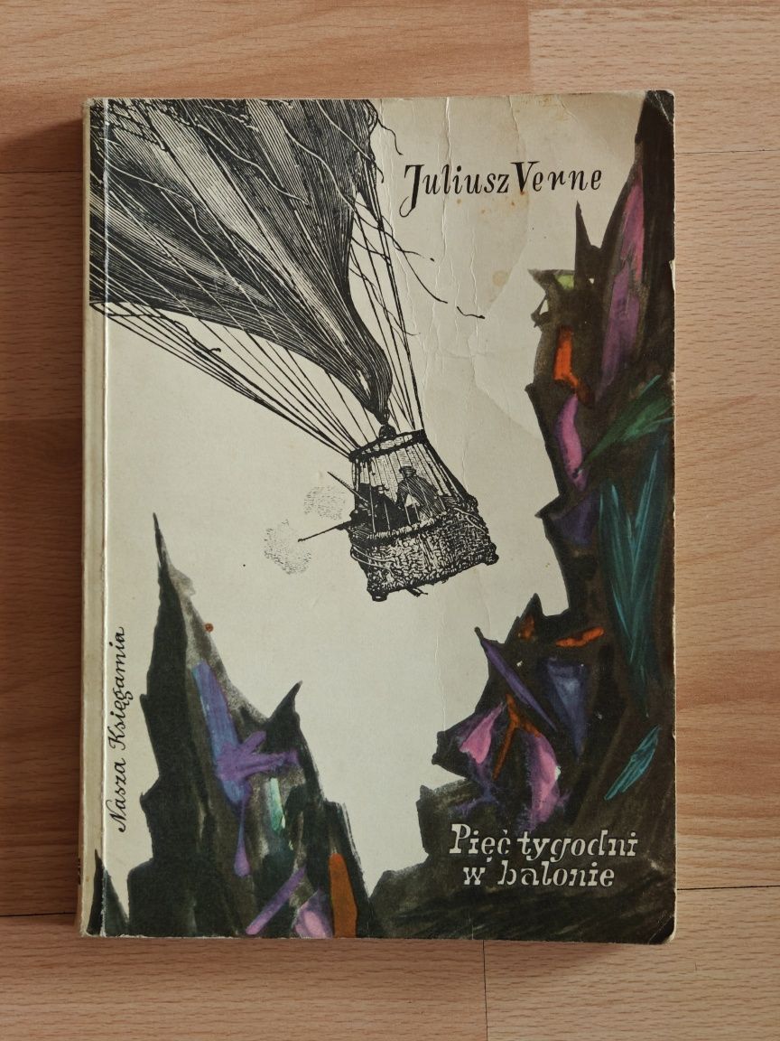 Pięć tygodni w balonie Juliusz Verne