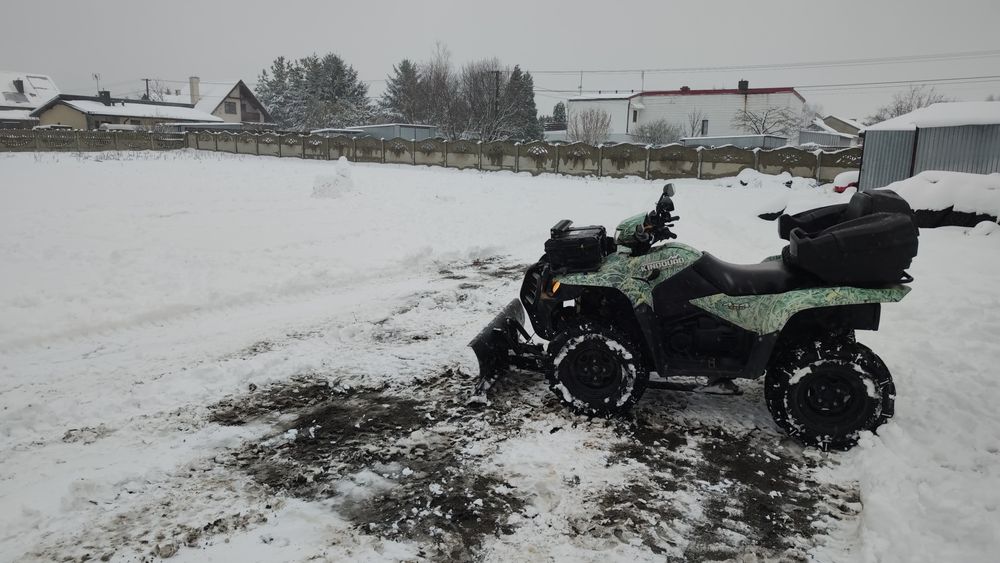 Suzuki kingquad 700 , 750 + pług