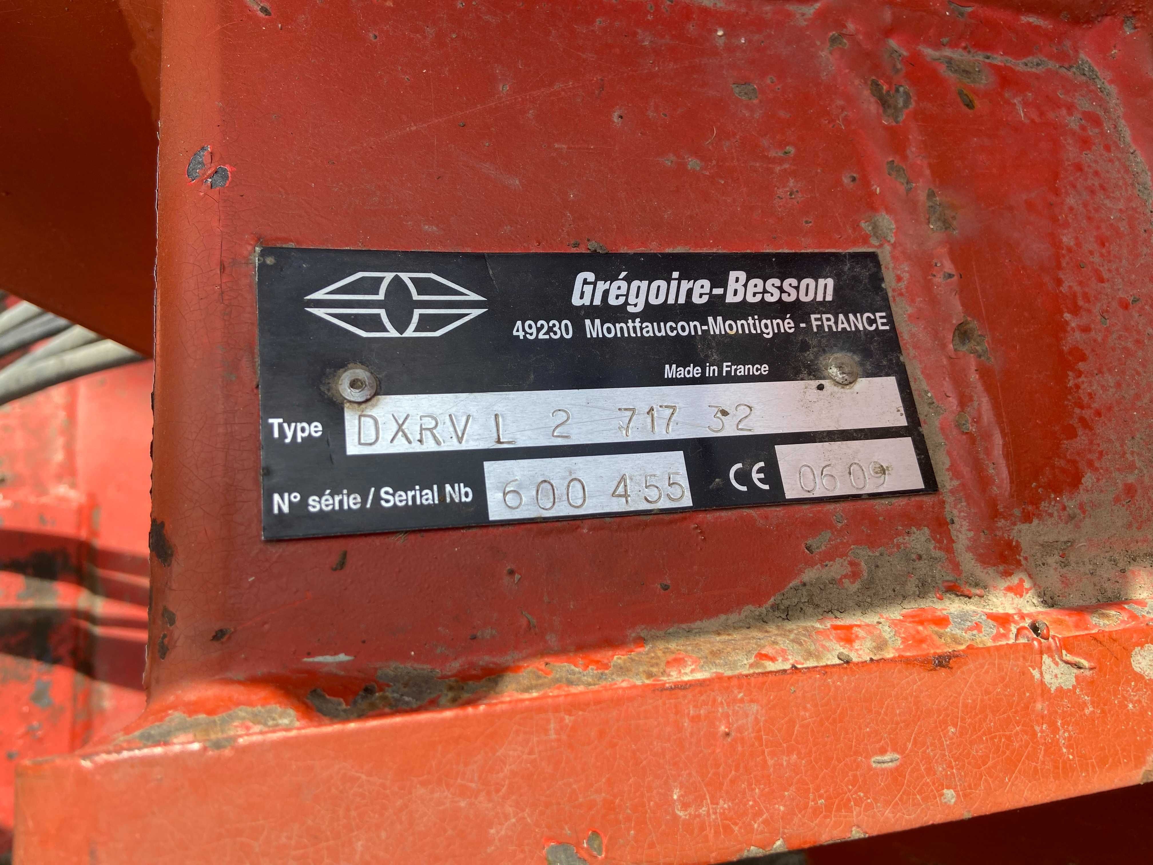 Борона дискова Gregoire Besson DXRV, 2009, МЦ-0007511