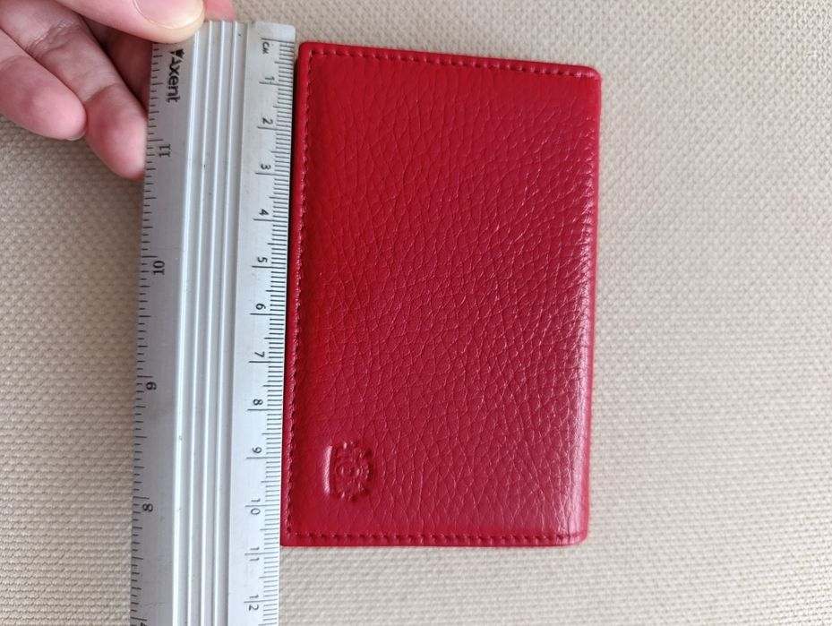 Гаманець-візитниця з телячої шкіри