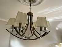 Piękny duża lampa