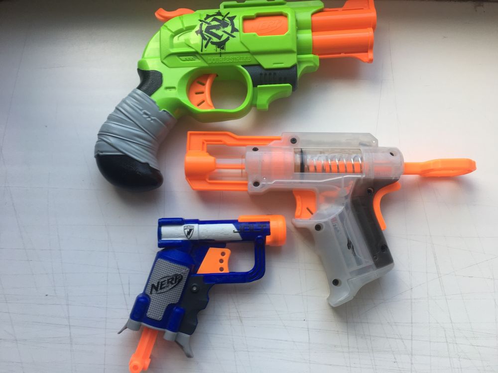 Nerf 3 шт продам