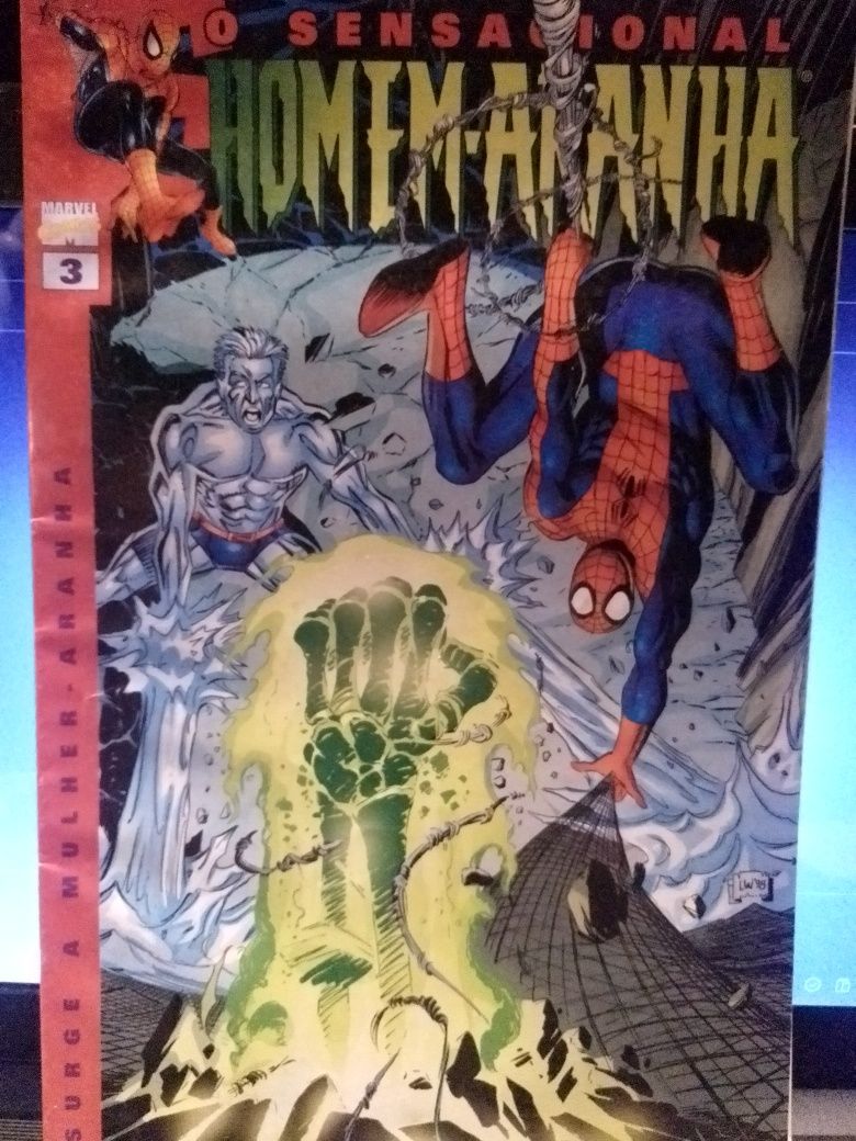 Revistas "O sensacional Homem Aranha"