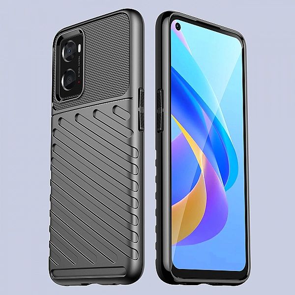 Thunder Case elastyczne pancerne etui pokrowiec Oppo A76 / Oppo A36 /
