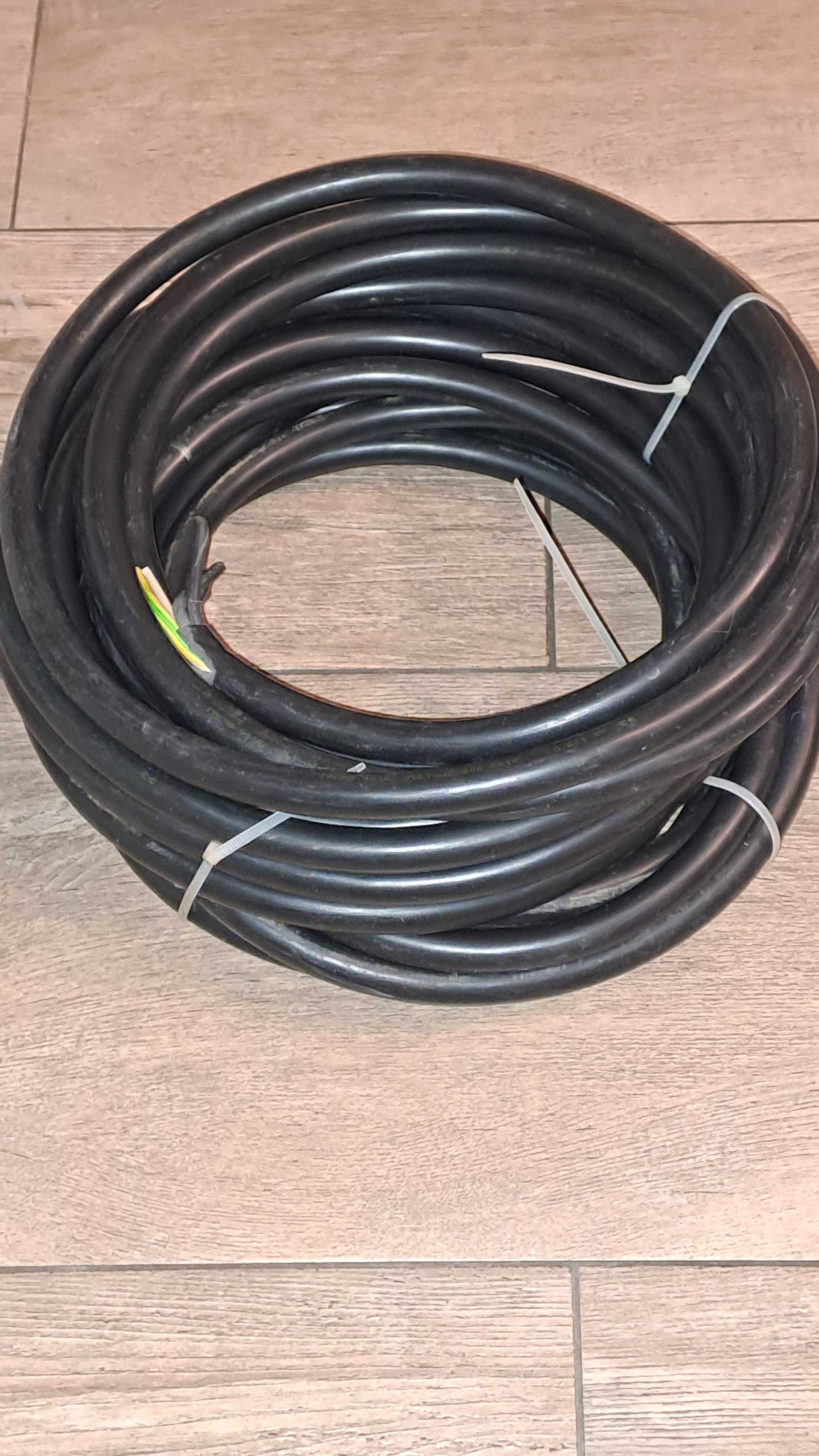 Kabel linka 5 × 10 mm2  YSLY- JZ   dł.  20,5 m