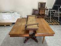 Mesa extensivel para restauro