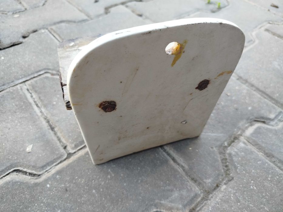 Solniczka Pojemnik na sól PRL Włocławek ceramiczny do odnowienia