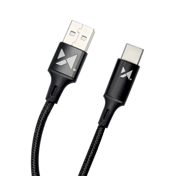 Wozinsky Kabel Usb - Usb Typ C 2,4A 1M Czarny (Wuc-C1B)