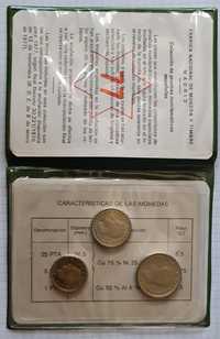 Набор монет Испания 1975