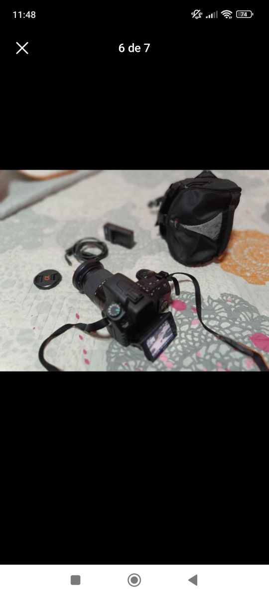 Máquina sony como nova