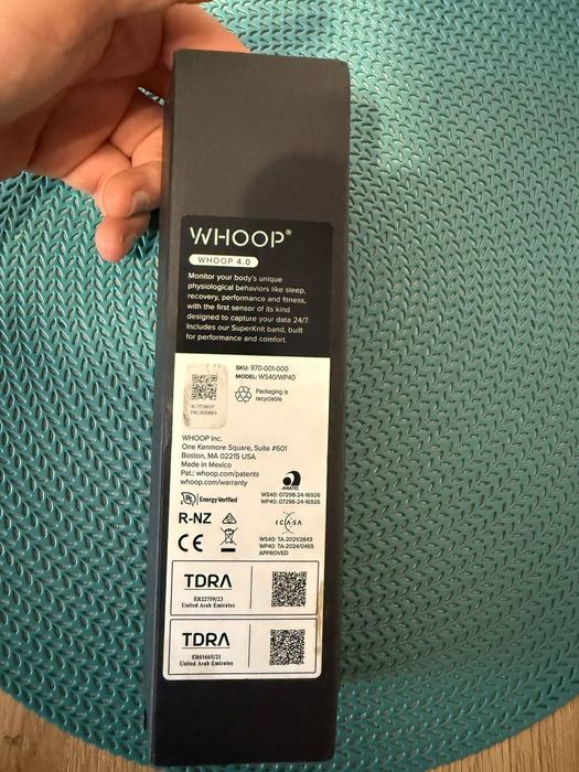 Nowa zaplombowana Opaska smatwatch WHOOP 4.0