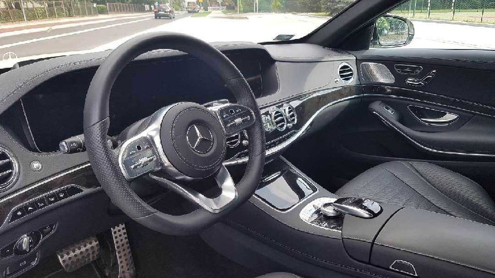 Mercedes s400 long  lift w222  1 wł ,salon Pl Masaże ,wentyle ,dociągi
