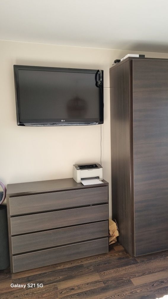 Meble Black Red White-Szafa plus Komoda