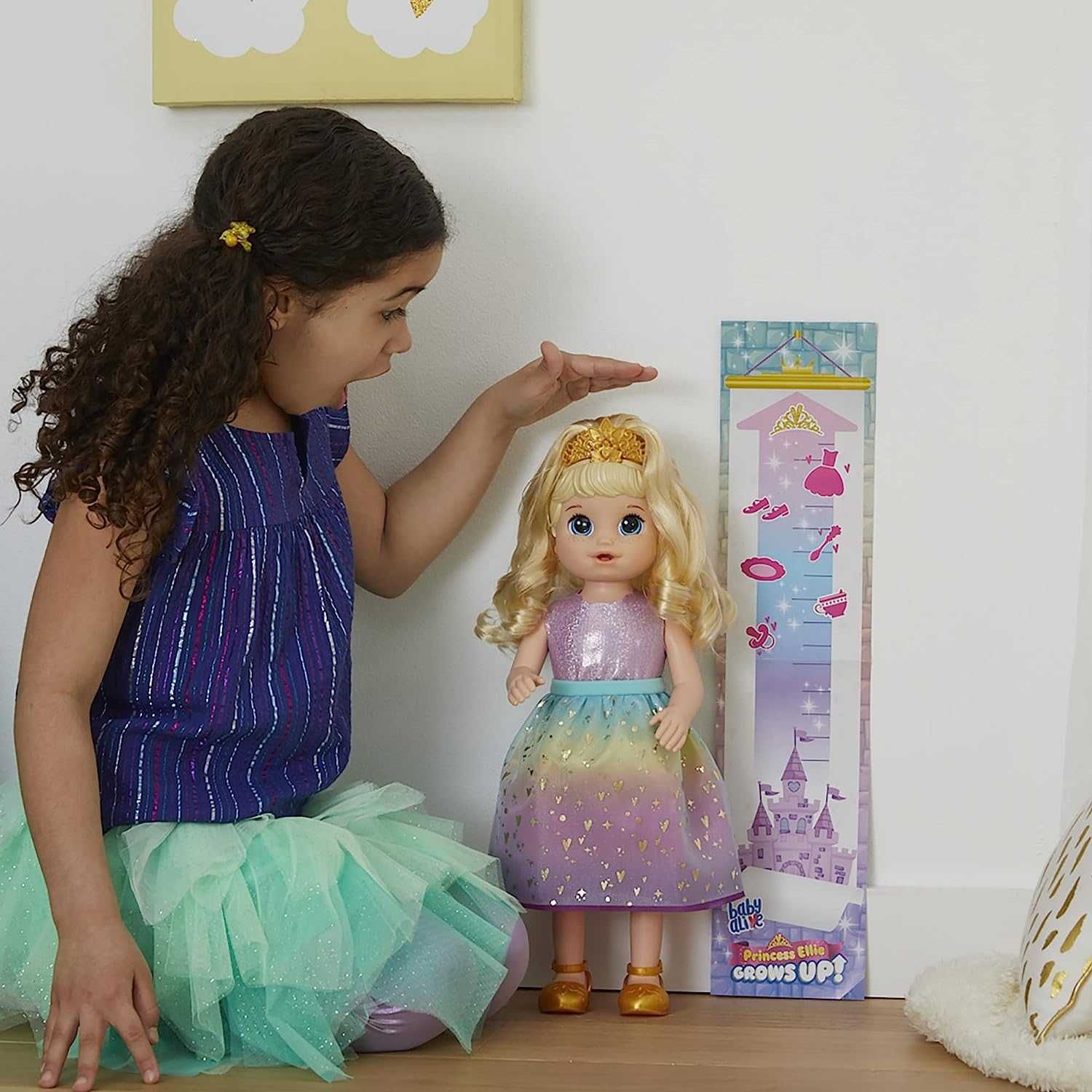 Растущая кукла принцесса Элли Baby Alive Princess Ellie Grows Up F5236