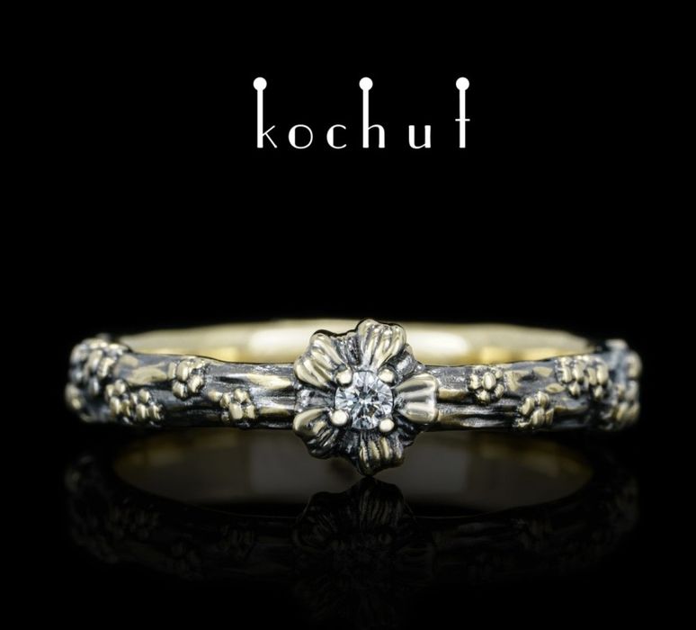 Каблучка kochut з діамантом