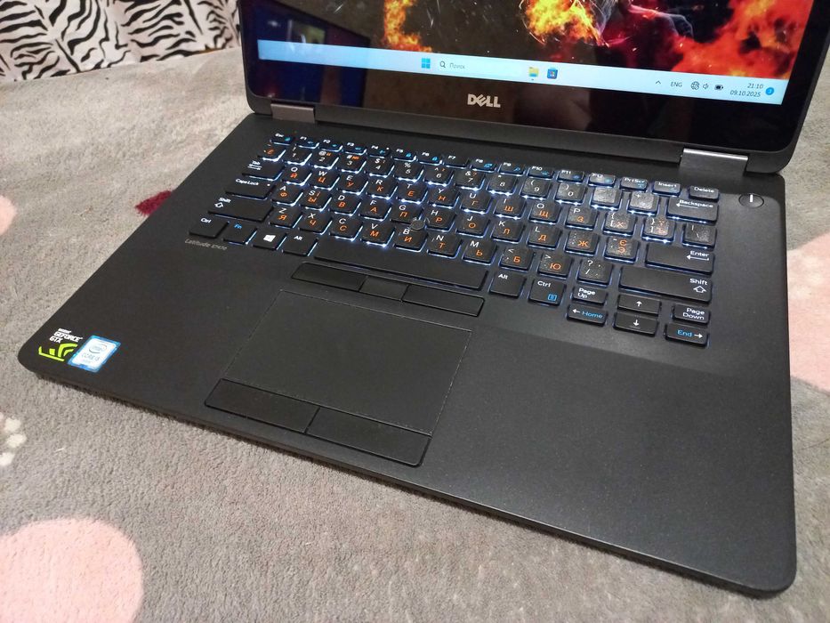 Игровой Видео GTX 1050Ti  (4 ГБ) Core i5/ 16 RAM/ Сенсорный/  DELL 14