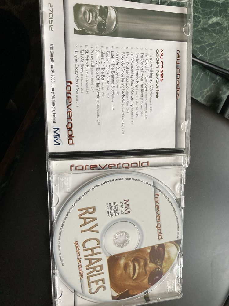 Płyta cd Ray Charles Forevergold