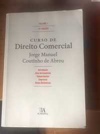Vendo livro Direito Comercial vol. 1
