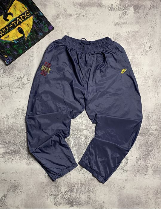 Nike Est 1972 Vintage 90S  Nylon Pants spodnie drill y2k