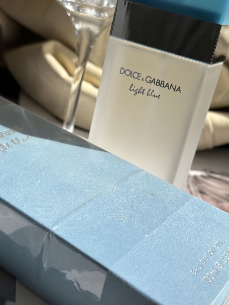 Dolce and Gabbana light blue духи туалетная вода подарок