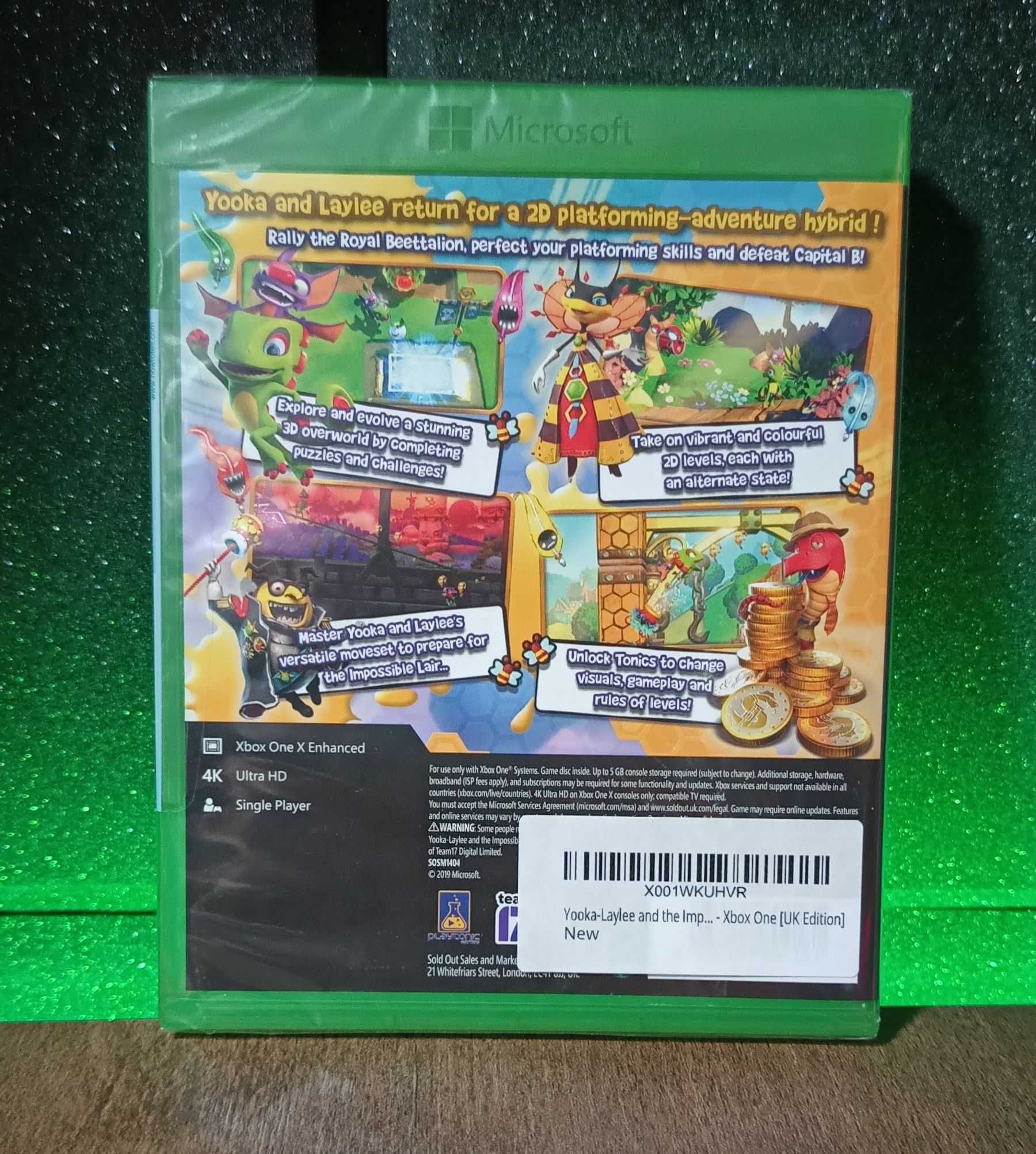 Yooka-Laylee and the Impossible Lair Xbox One / Series X - dla dzieci