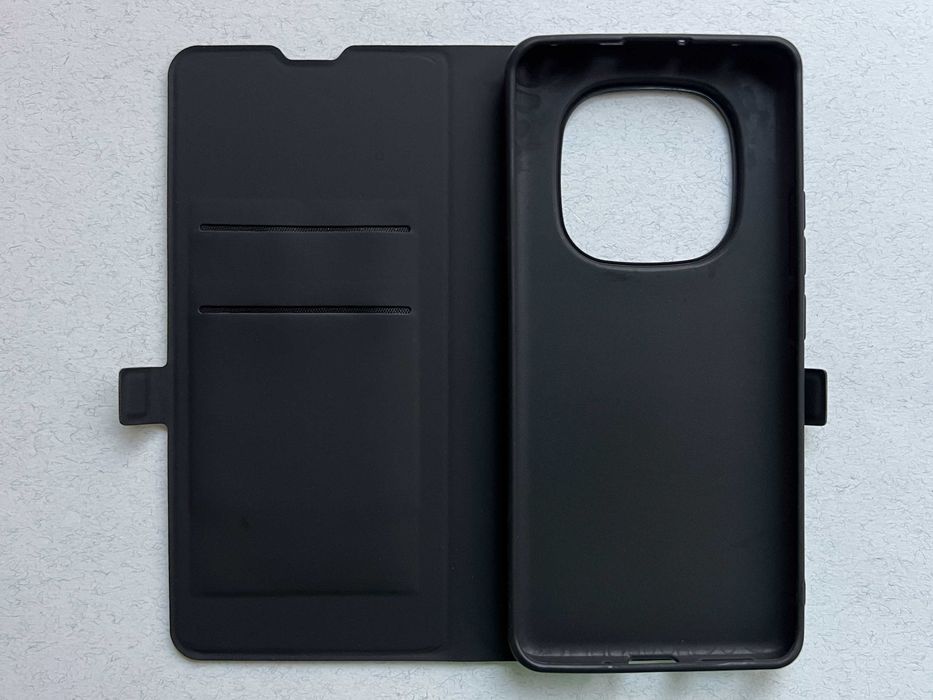 Redmi Note 14 Pro 5G, Poco X7 чохол-книжка Wave Flap чорний чехол