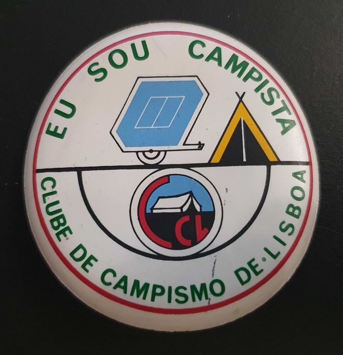 PINs / Alfinetes / Crachás / Emblemas muito antigos, de Campistas, CCL