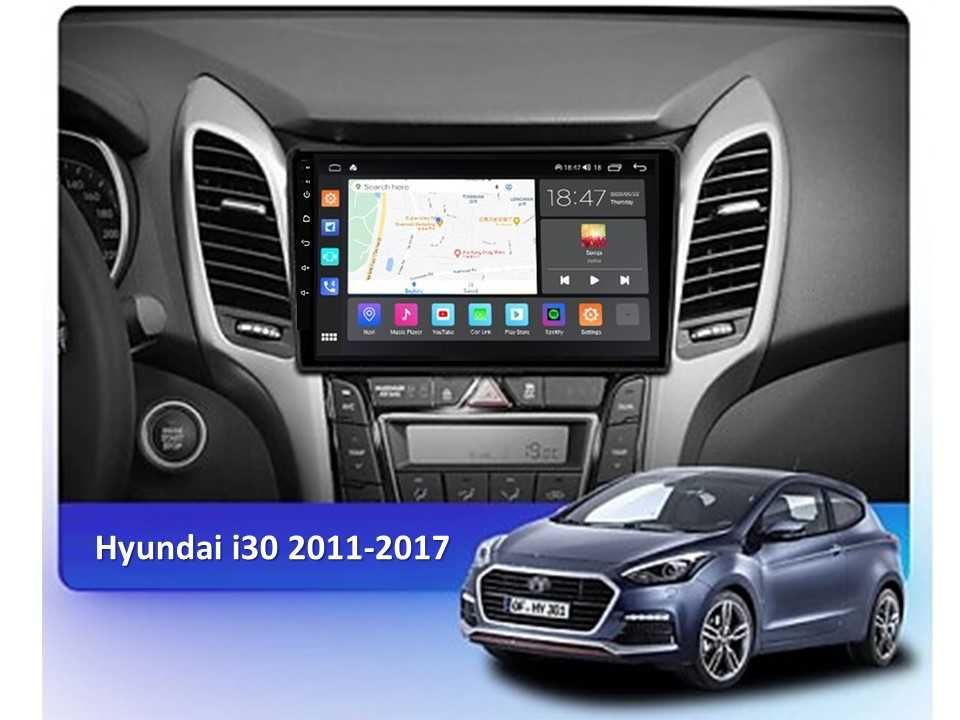 Radio samochodowe Android Hyundai i30 (9") 2011.-2017