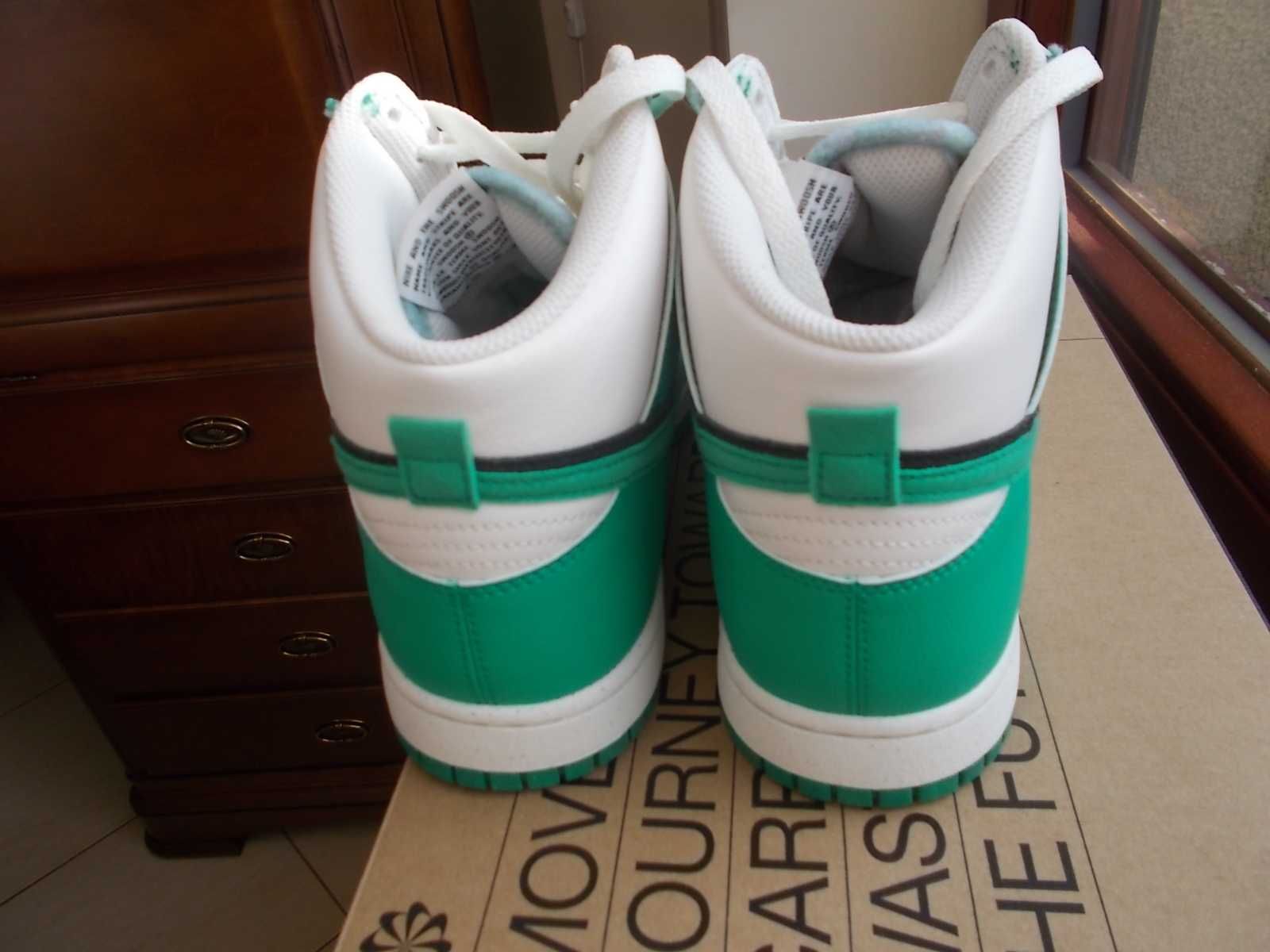 (roz. 44,5/ us 10,5) Nike Dunk High SE Stadium Green DO9775,-001