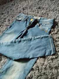 Spodnie jeans 134