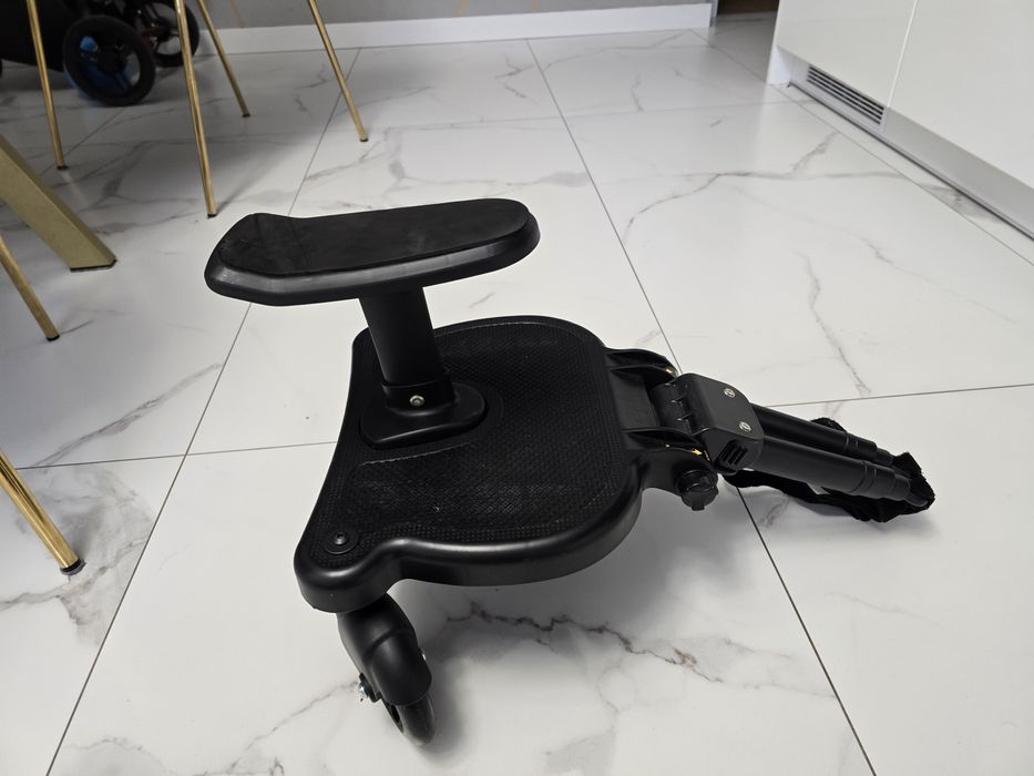 Dostawka do  Wozka  25KG z siedziskiem  CZARNY 3-7 LAT