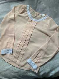 Блузка світло-персикового кольору