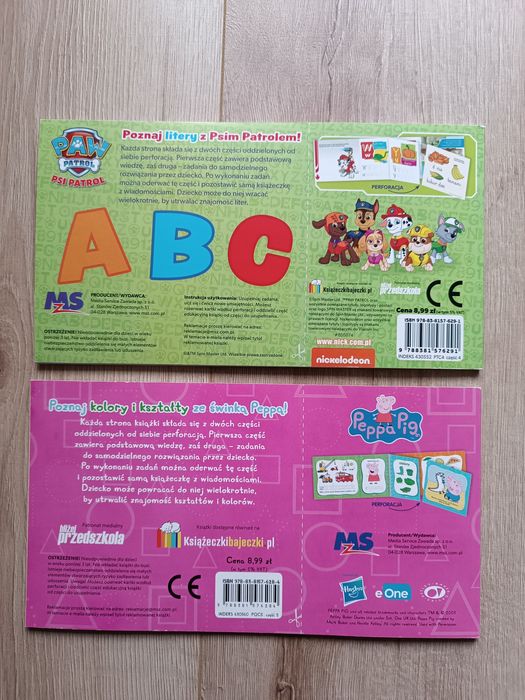 Wiem i ja: Psi patrol i Peppa - 2 szt