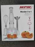 Nowe Blender ręnczny MPM 3w1 BBL-05, 700W, biały.