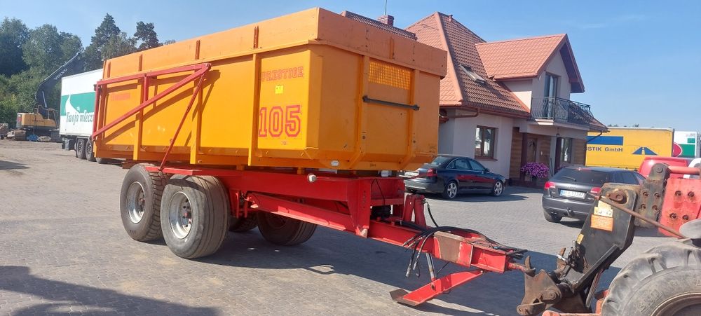 Przyczepa wywrotka 16 ton nie joskin pronar wielton tandem skorupowa
