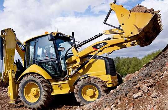 Послуга оренди екскаватора- навантажувача  Caterpillar;  JCB. Услуги