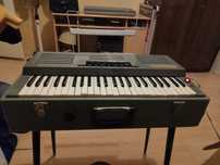 Harmonia lampowa akordeon keybord Harmona antyk kolekcjonerski PRL