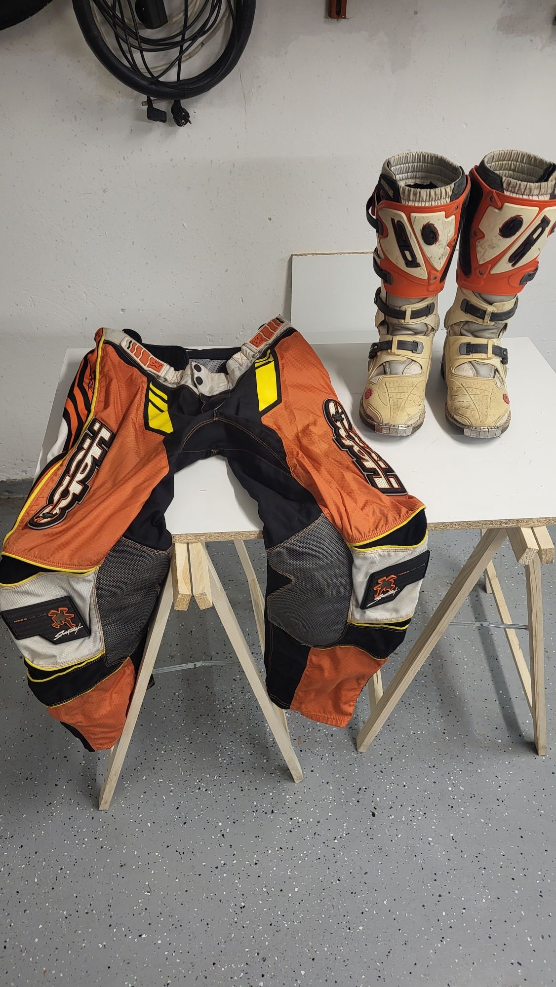 Spodnie motocrossowe enduro hebo