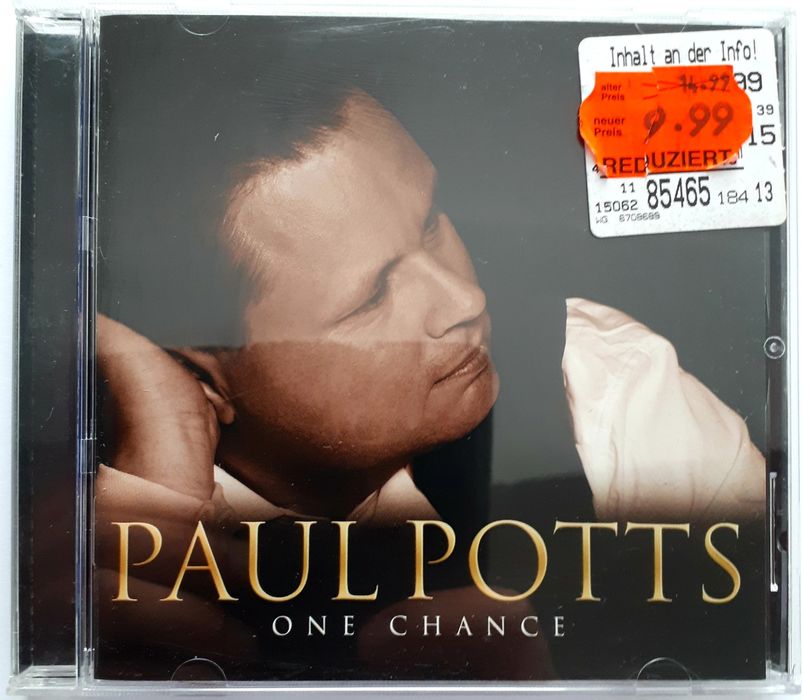 Paul Potts One Chance 2007r