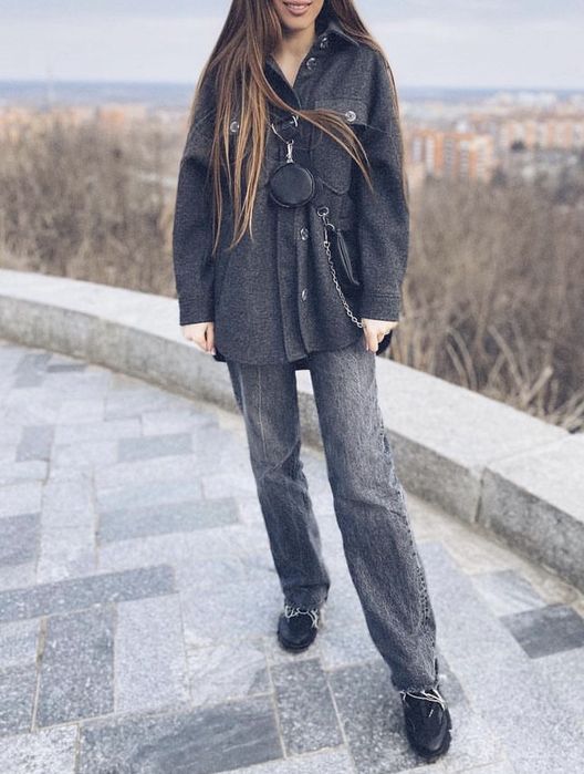 Куртка рубашка пальто stradivarius