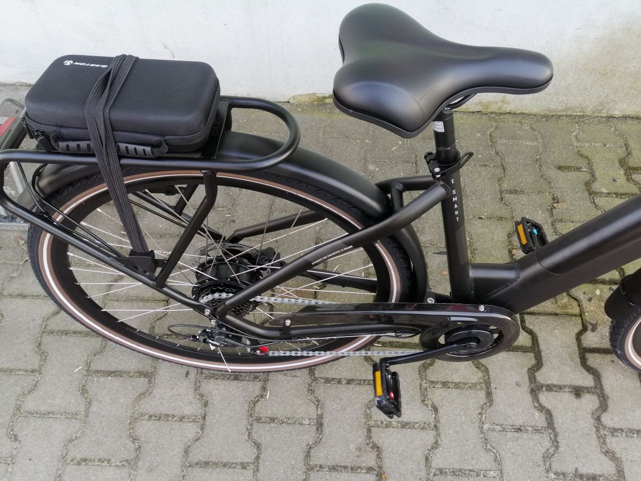 Nowy rower ze wspomaganiem elektrycznym Barton E-smart/bateria 13ah