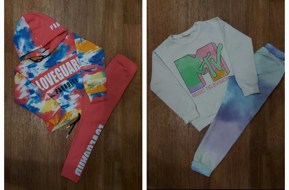 Костюм для девочки Оверсайз 122-128 Штаны Худи