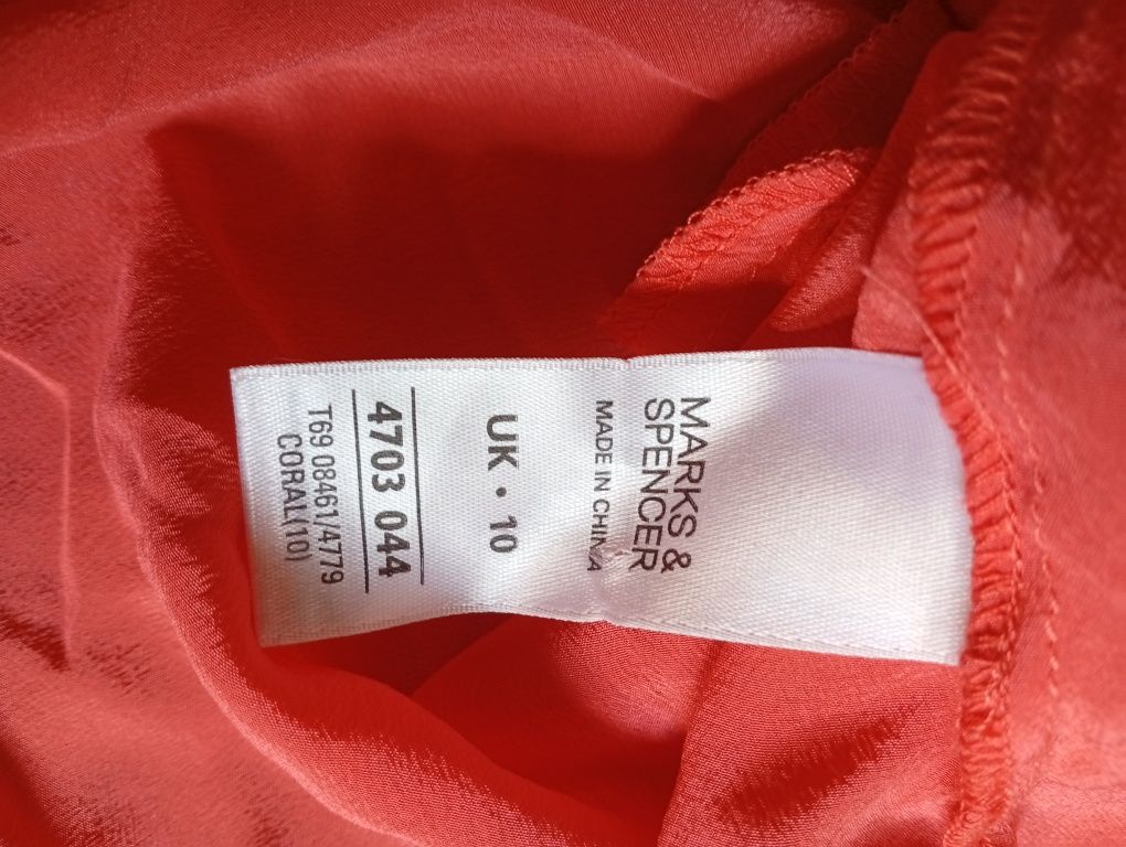 Oryginalna, jedwabna sukienka marki Marks & Spencer
