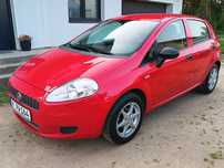 Fiat Grande Punto 1.2 8V BENZ / KLIMA / Mały przebieg 154 tys. km / IMPORT Z NIEMIEC