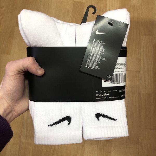 Комплект‼️Носки Шкарпетки Nike Everyday Jordan (S по XL) (SX7666-100)
