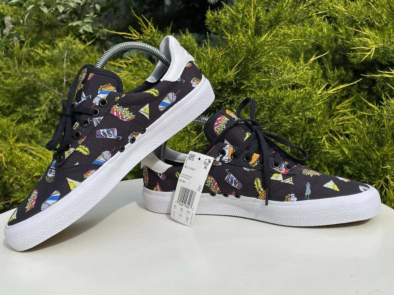 NEW! Кеды unisex 42 Adidas Beavis Butthead 3Mc (BD7861) кроссовки